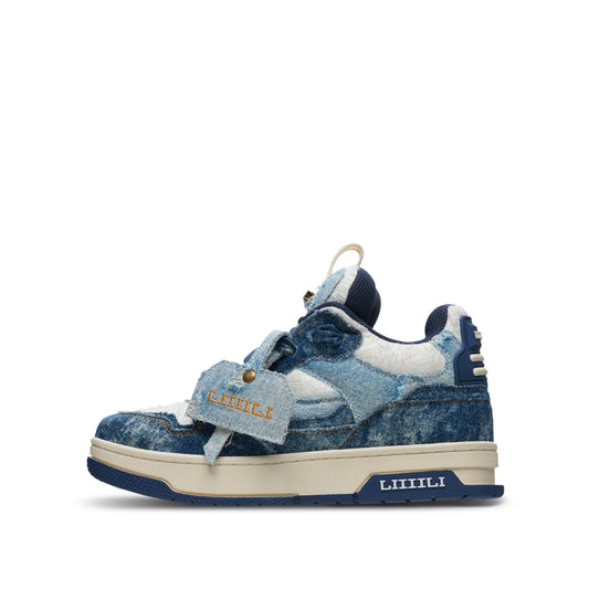 Liiiili Square Foot-Blue Denim