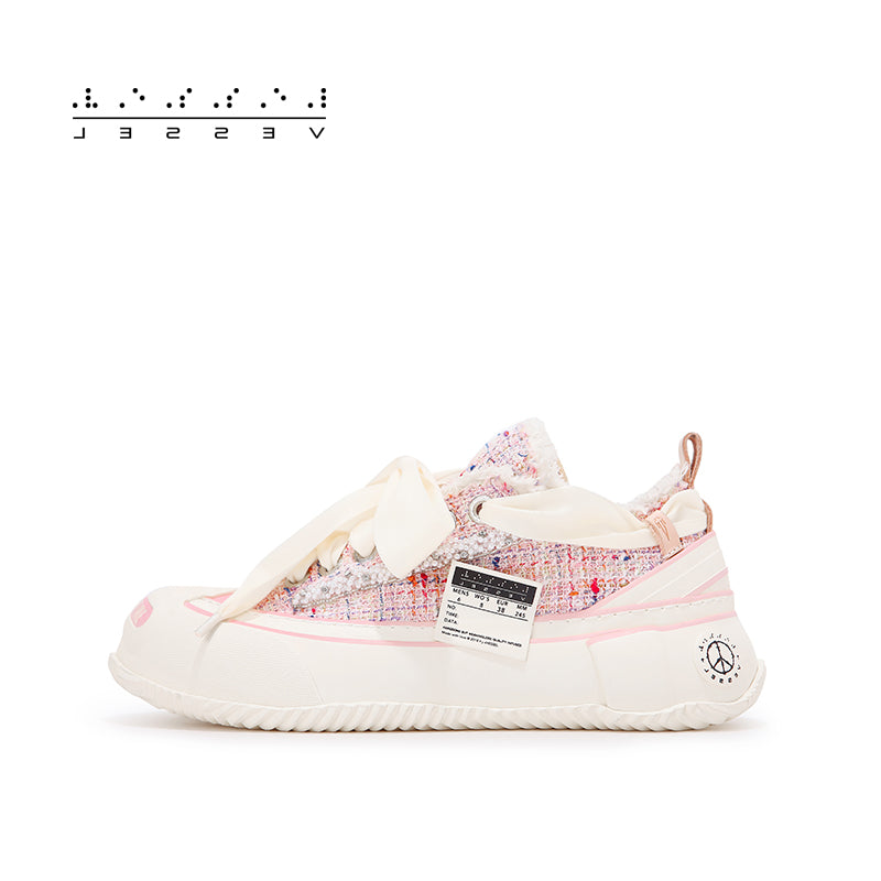 G.O.P. 2.0 MARSHMALLOW Lows Pink Tweed