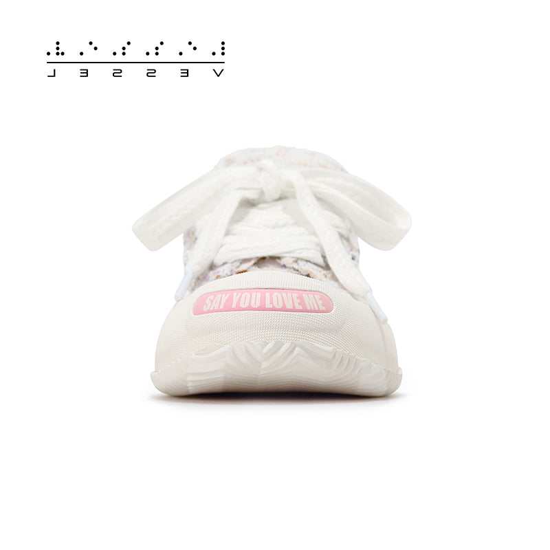 G.O.P. 2.0 MARSHMALLOW Lows White Tweed