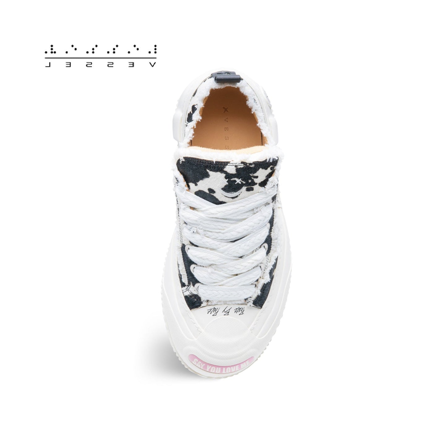 G.O.P. 2.0 MARSHMALLOW Lows Cow Print