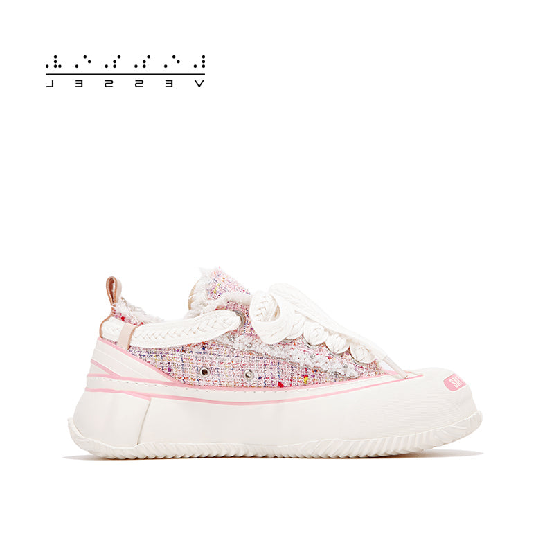 G.O.P. 2.0 MARSHMALLOW Lows Pink Tweed