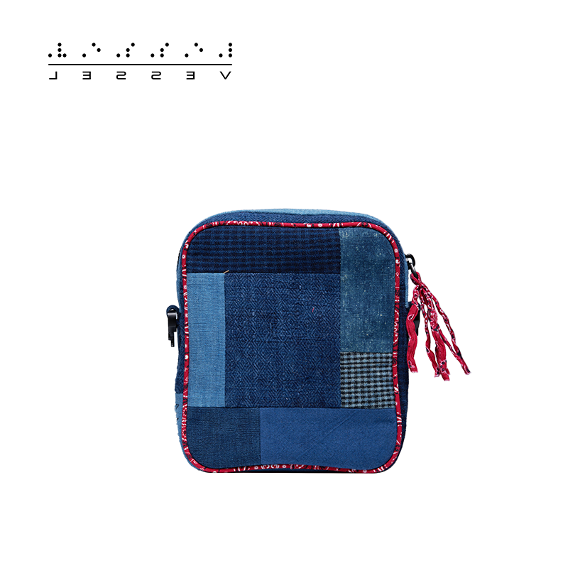 Patchwork Down Backpack