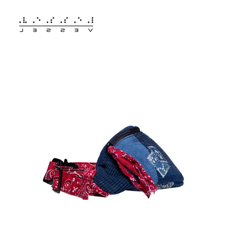 Patchwork Down Waist Pack