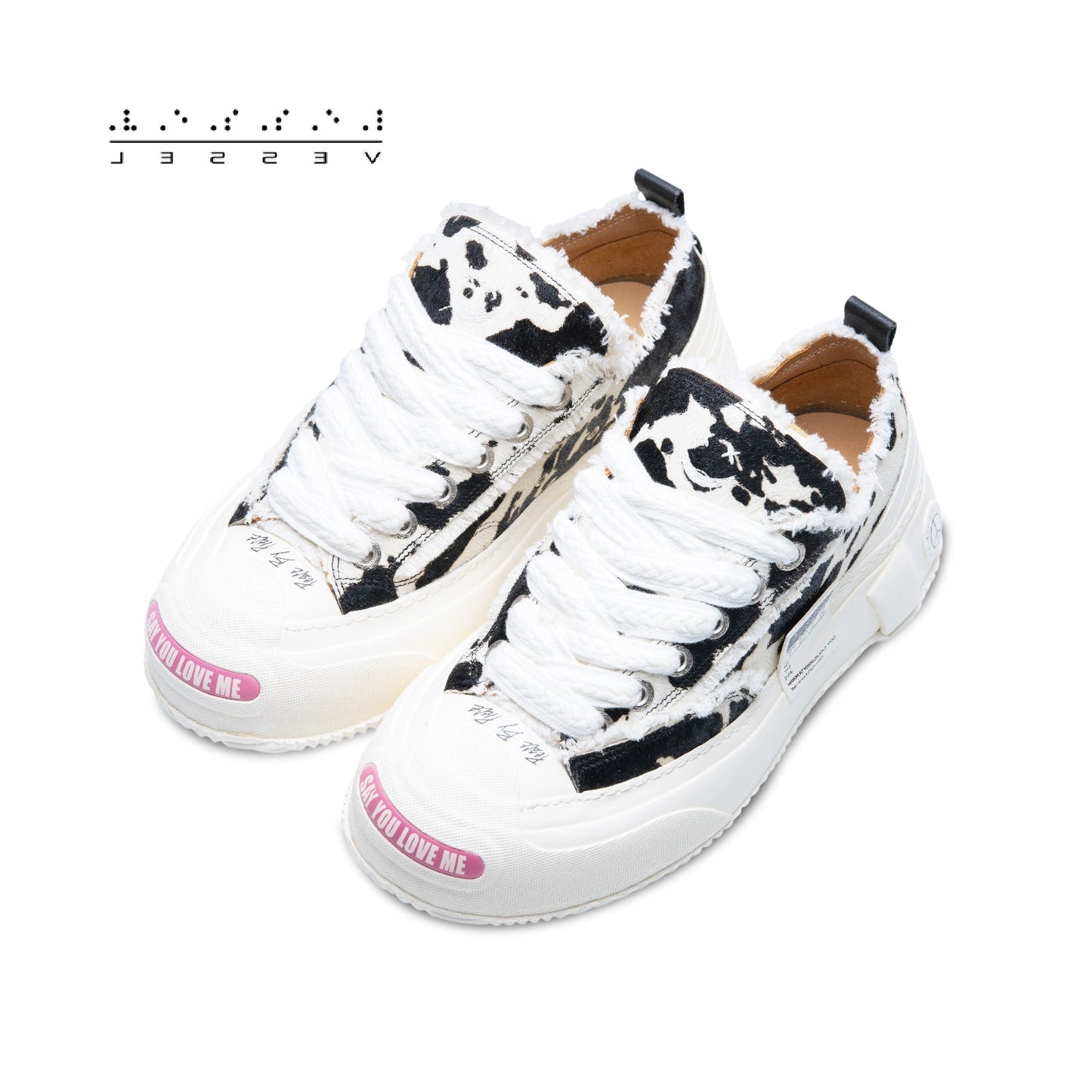 G.O.P. 2.0 MARSHMALLOW Lows Cow Print