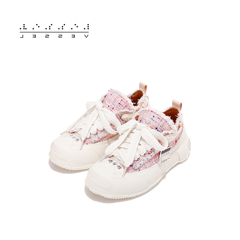 G.O.P. 2.0 MARSHMALLOW Lows Pink Tweed