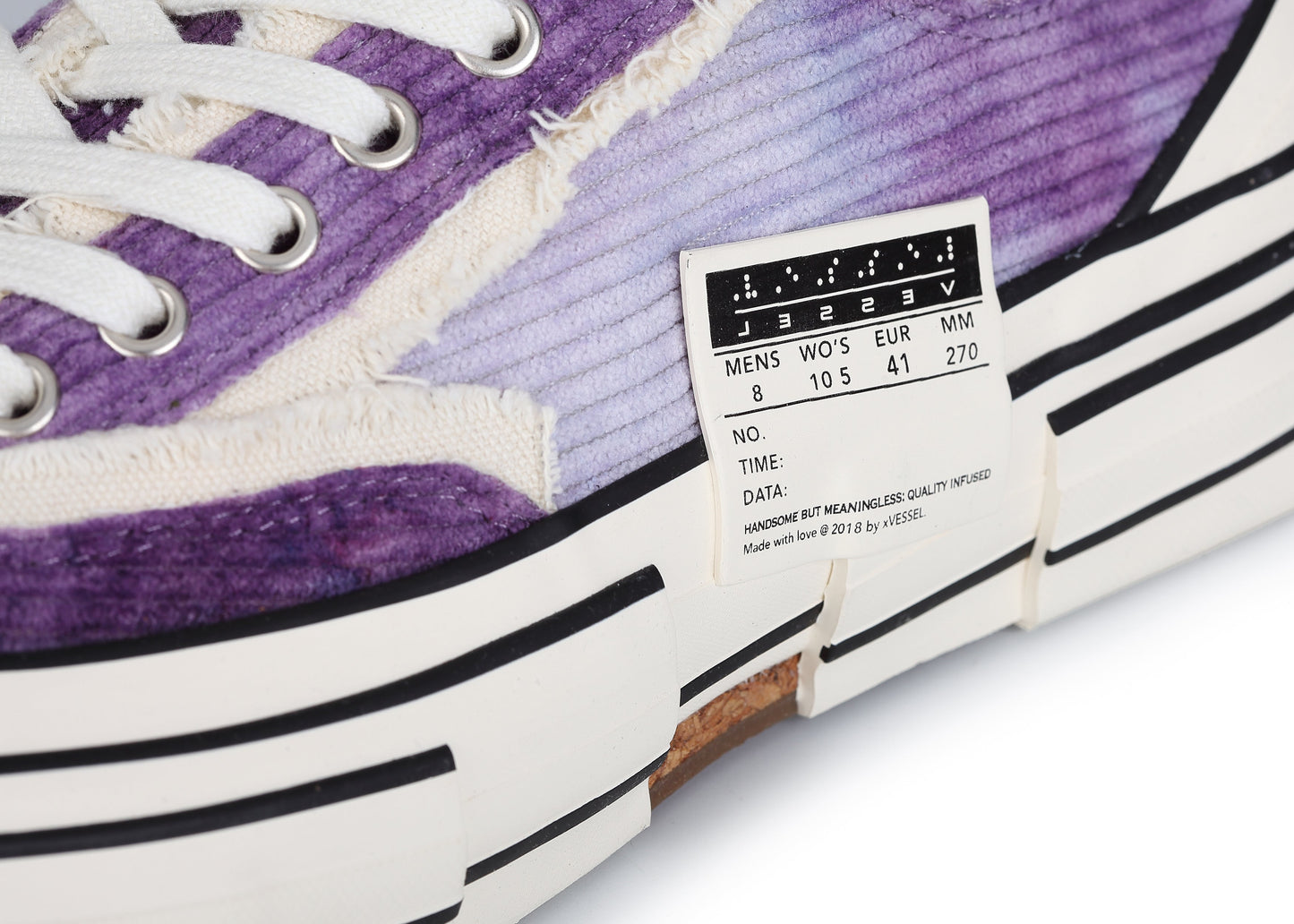 G.O.P. Lows Corduroy Purple Tie-dye